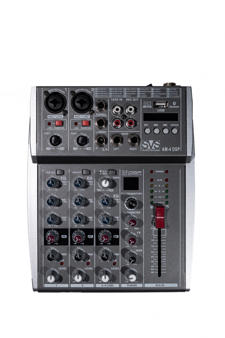 SVS Audiotechnik mixers AM-4 DSP Аналоговый микшерный пульт, 4-канала в Нарьян-Маре