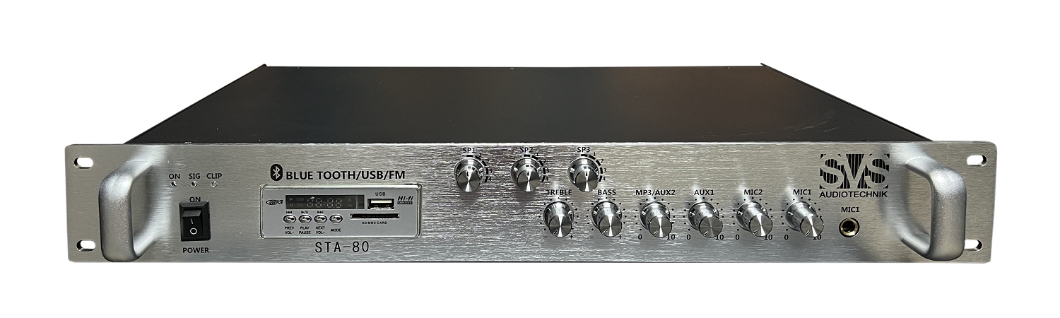 SVS Audiotechnik STA-80 Микшер-усилитель для систем Public Address в Нарьян-Маре